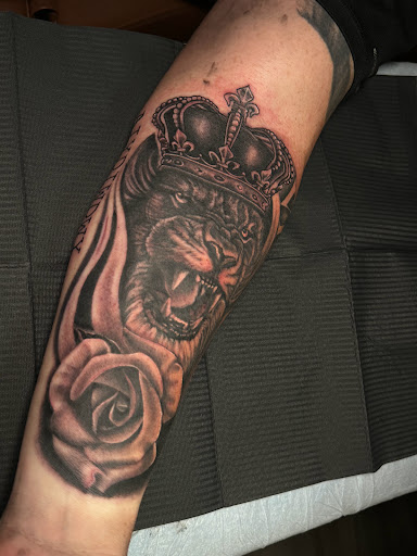 Explore male shoulder tattoo ideas, creative tattoo ideas in Norco, available at Live Canvas Tattoo Parlour