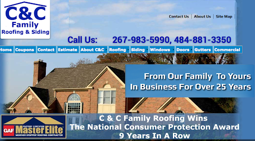 Roofing Contractor «C & C Family Roofing & Siding», reviews and photos, 533 Davisville Rd, Willow Grove, PA 19090, USA