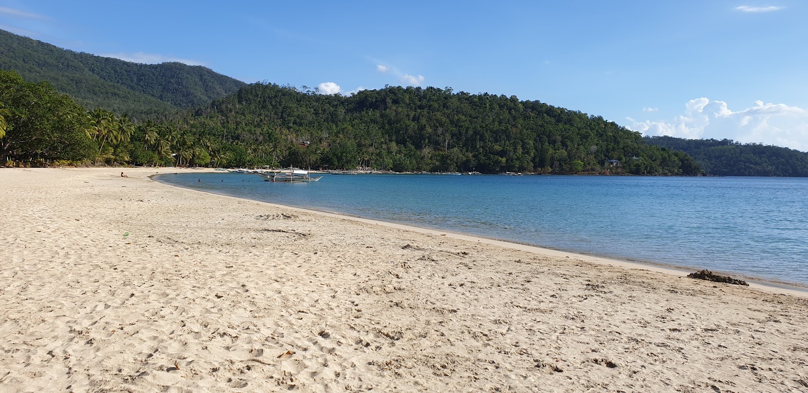 Talaudyong Beach的照片 带有长湾