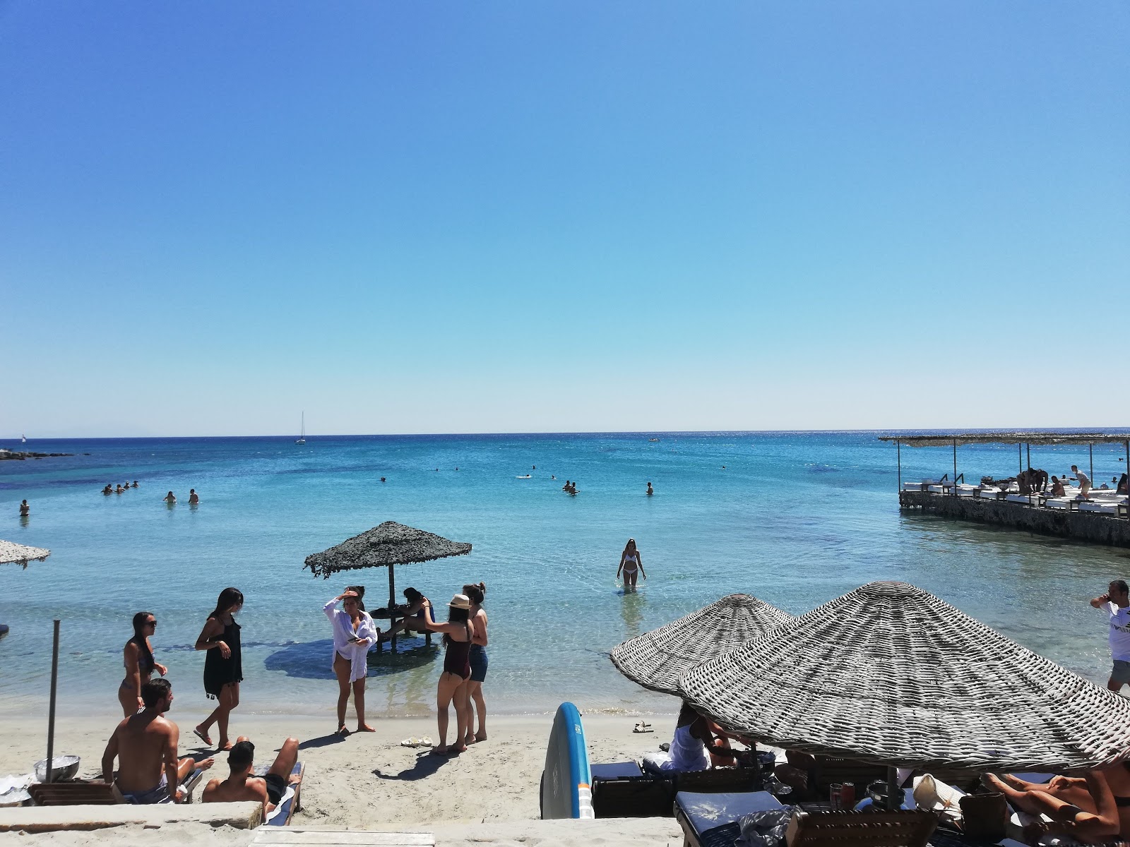 Foto di Spiaggia Fly-Inn con molto pulita livello di pulizia