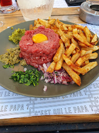 Steak tartare du Restaurant Le Paparazzo à Gruissan - n°9