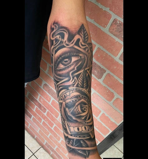 Explore paisley tattoo ideas, creative tattoo ideas in Abington, available at Tattoo Galaxy (Abington) Piercing and Custom Tattoos