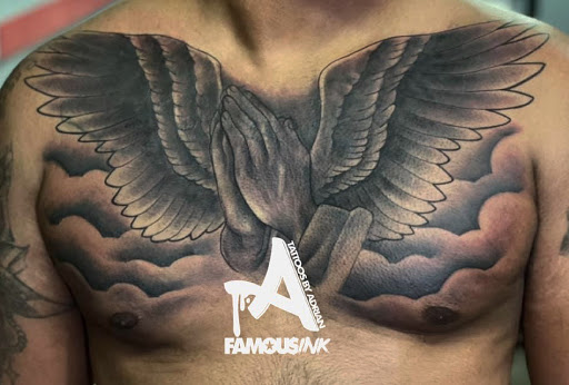 Explore dead space tattoo ideas, creative tattoo ideas in Hammond, available at Famous Ink, Inc.