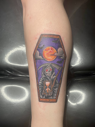 Explore tragus tattoo ideas, creative tattoo ideas in Meridian, available at Creative Pain Tattoo Studio
