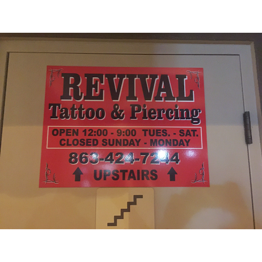 Tattoo Shop «Revival Tattoo and Piercing», reviews and photos, 101 Polo Park Blvd Suite 6, Davenport, FL 33897, USA