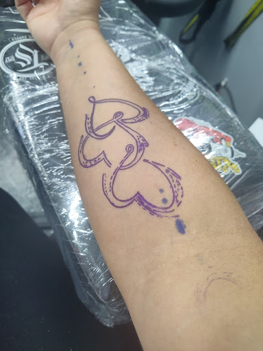 Explore lady justice tattoo ideas, creative tattoo ideas in Dayton, available at Uppity Tattoos