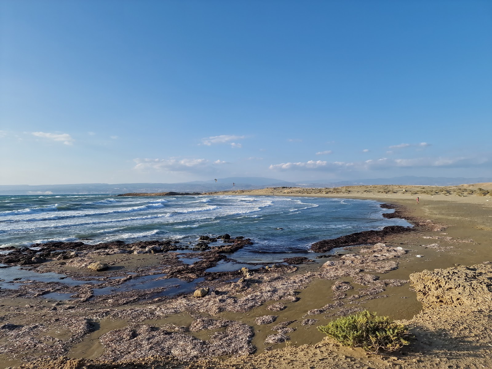 Akrotiri Sand Dunes Beach'in fotoğrafı vahşi alan