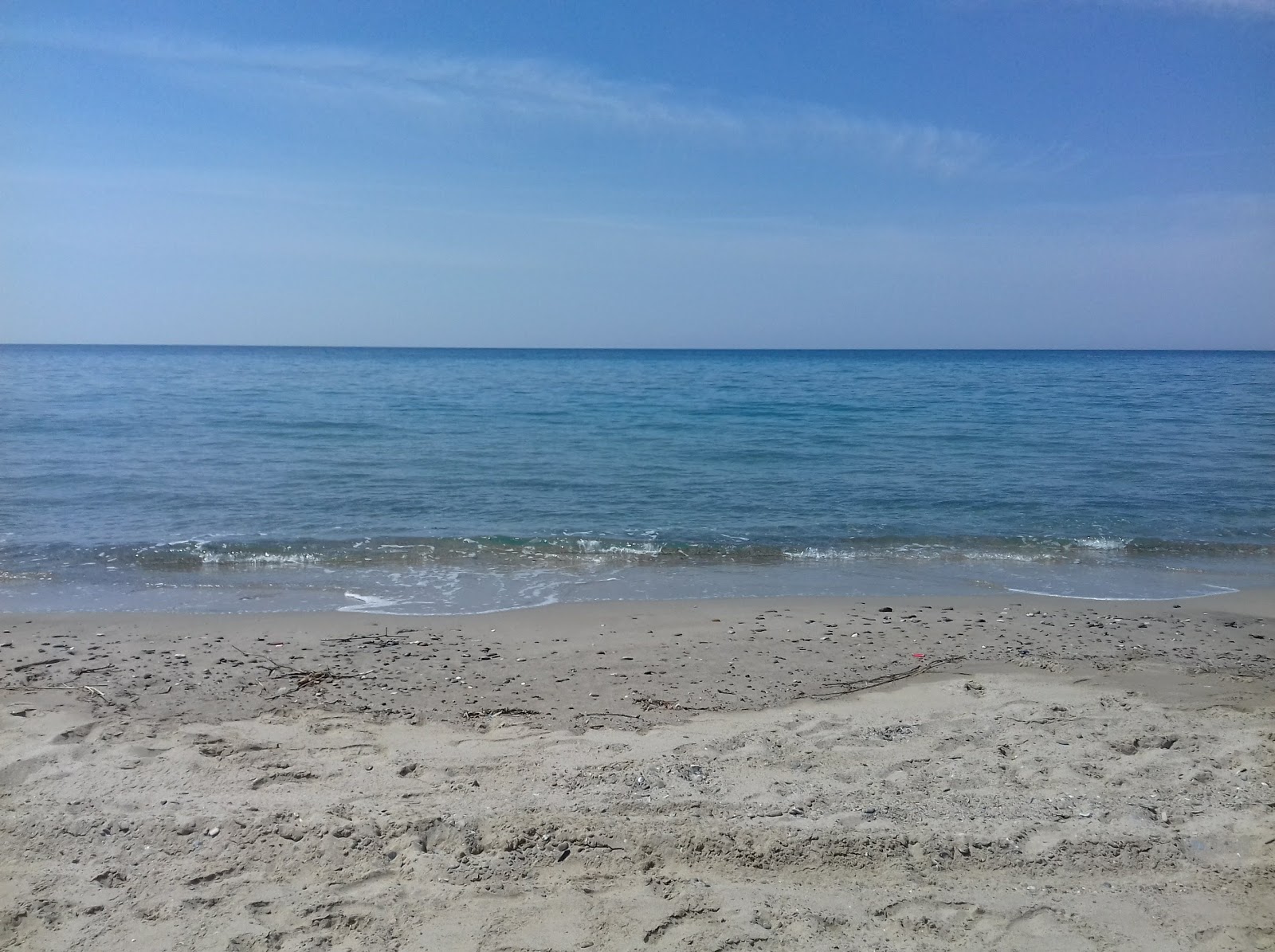 Foto af Marina di Ascea beach og bosættelsen
