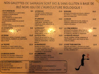 La Cantine Bretonne à Paris menu