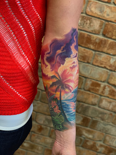 Explore back tattoo ideas men, creative tattoo ideas in Spokane, available at Anchored Art Tattoo