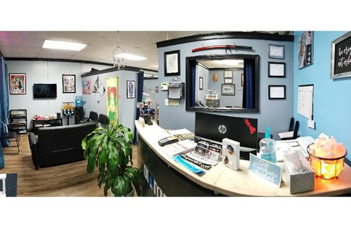 Explore women half sleeve tattoo ideas, creative tattoo ideas in Orange Park, available at Diamond Tip Tattoo