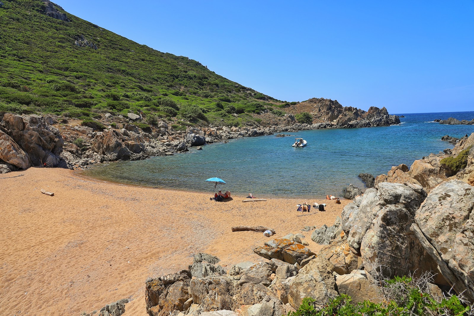 Foto von Cala Faa Beach mit beiger sand Oberfläche