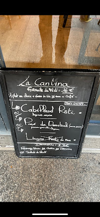 Restaurant méditerranéen La Cantina Cannes à Cannes (la carte)