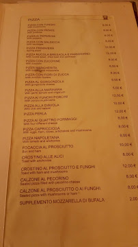 Restaurant italien Casa Mia Restaurant à Rome (la carte)
