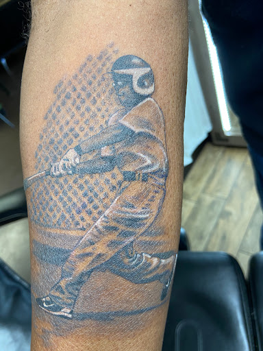 Explore matching tattoo ideas for guys, creative tattoo ideas in Oklahoma City, available at Mind Bender Tattoo