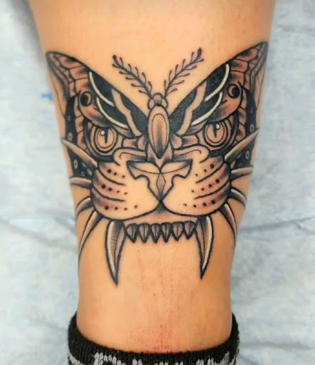 Explore puzzle tattoos ideas, creative tattoo ideas in Sequim, available at Coastal Lines Tattoo Emporium