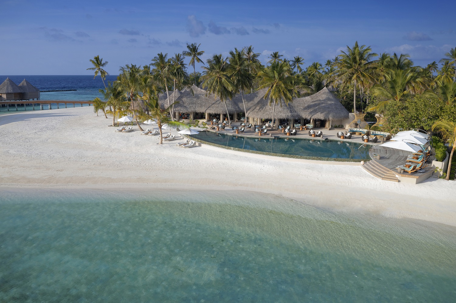 Foto de Praia da Ilha Thiladhoo área do hotel