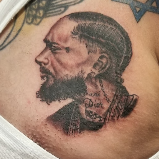 Explore death before dishonor tattoo ideas, creative tattoo ideas in Round Rock, available at Beto Tats