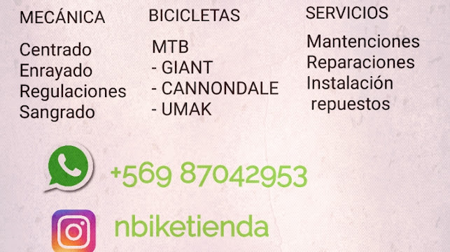 Opiniones de Nbike en Puente Alto - Tienda de bicicletas