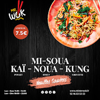 Restaurant thaï Mister WOK Thaï Street Food à Vernouillet (la carte)