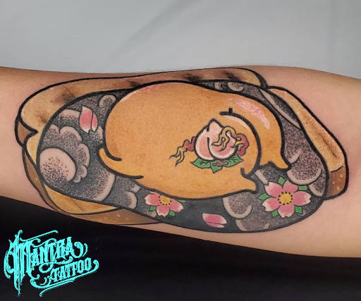 Explore small tattoo ideas behind ear, creative tattoo ideas in Denver, available at Mantra Tattoo and Piercing