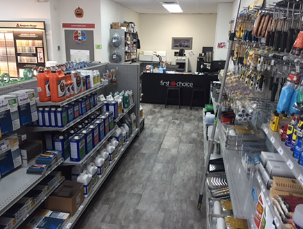 Paint Store «First Choice Paints», reviews and photos, 2550 Sunset Point Rd, Clearwater, FL 33765, USA