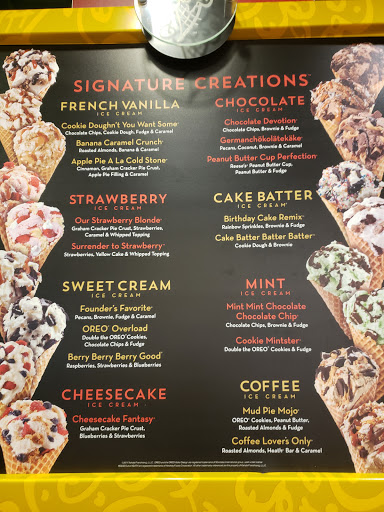 Ice Cream Shop «Cold Stone Creamery», reviews and photos, 2311 Santa Barbara Blvd #109, Cape Coral, FL 33991, USA