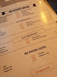 Il Cappuccino à Gournay-sur-Marne menu