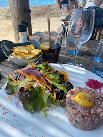 Steak tartare du Restaurant de spécialités provençales Marius à la Plage à La Croix-Valmer - n°4