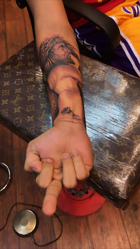 Explore buzz lightyear tattoo ideas, creative tattoo ideas in Los Angeles, available at XY Tattoo Studio