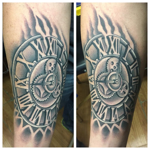 Explore germanic tattoo ideas, creative tattoo ideas in Erie, available at Wayward Tattoo Studio