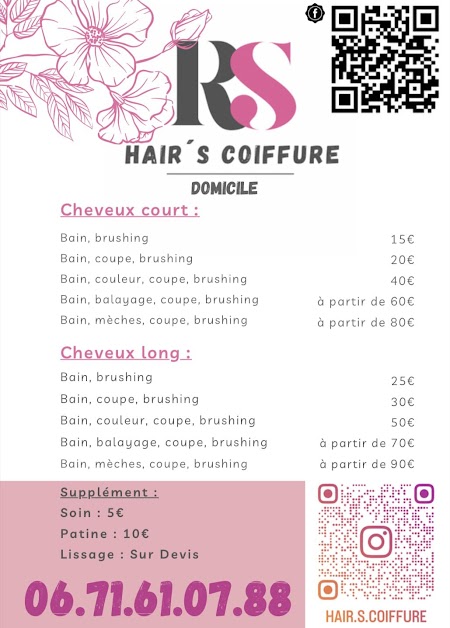 Hair'S Coiffure à Créon (Gironde 33)