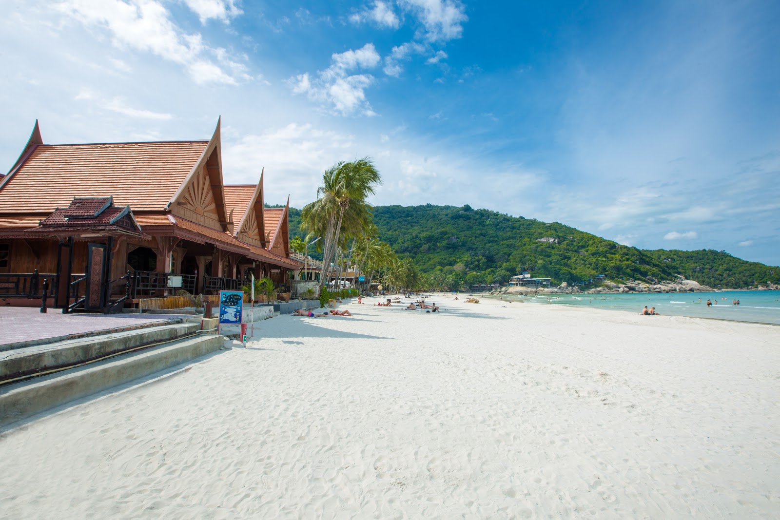 Photo de Plage de Haad Rin partie de la zone de l'hôtel