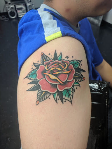 Explore monogram tattoo ideas, creative tattoo ideas in Pahrump, available at Aloha Ink Tattoo