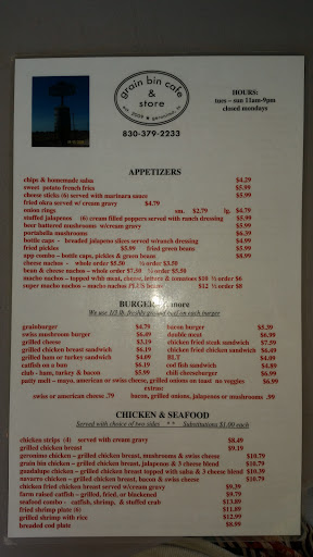 Cafe «Grain Bin Cafe & Store», reviews and photos, 121 Dennis Dr, Seguin, TX 78155, USA