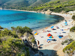 Foto von Spiaggia di Laconella wilde gegend