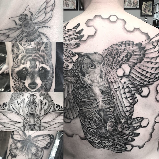 Explore shoulder tattoo ideas for guys, creative tattoo ideas in Broomfield, available at Ink & Art Collective