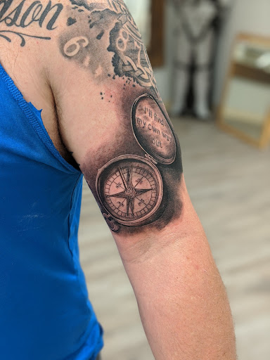 Find mens skull tattoo ideas for your next unique tattoo in Monroe at The Chapel