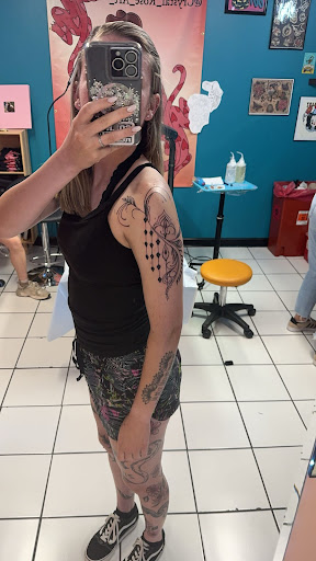 Explore pearl jam tattoo ideas, creative tattoo ideas in Clarksville, available at No Egrets Tattoo Studio