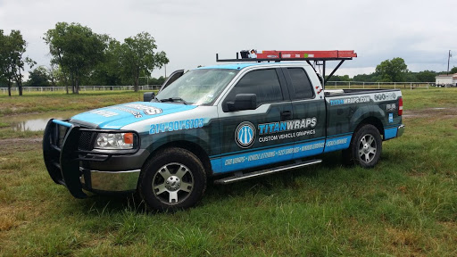 Sign Shop «Titan Wraps», reviews and photos, 826 Office Park Cir #104, Lewisville, TX 75057, USA