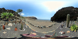 Foto av Playa La Casa med en rak kustlinje