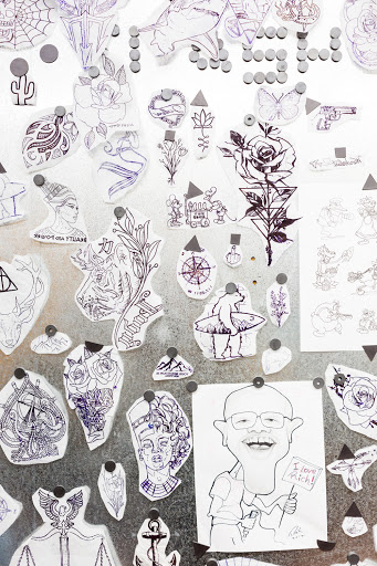 Explore nomad tattoo ideas, creative tattoo ideas in San Diego, available at Funhouse Tattoo