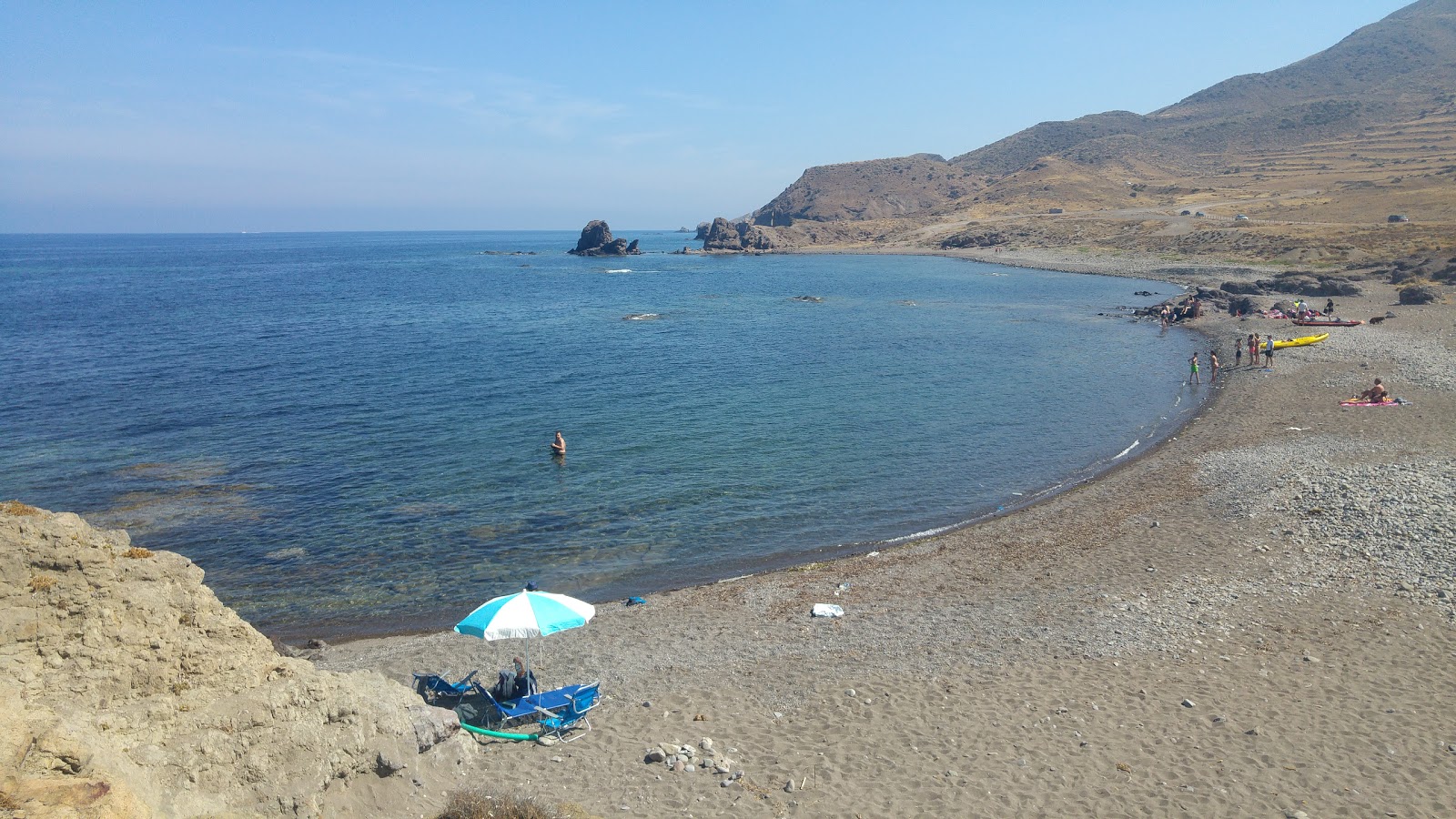 Photo de Playa del Embarcadero avec l'eau bleu de surface