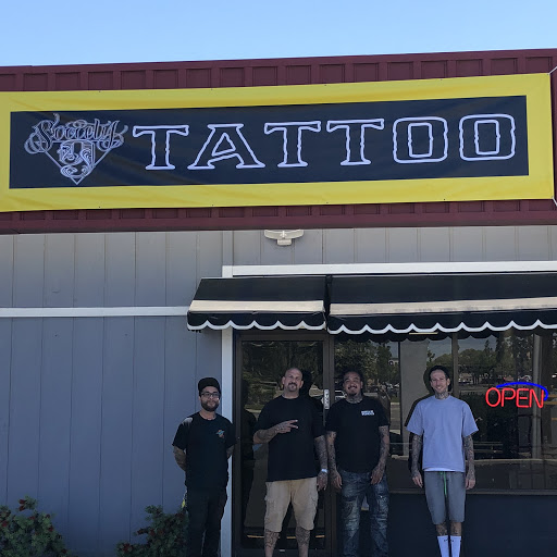 Find tattoo crown ideas for your next unique tattoo in Bakersfield at Society 9 Tattoo and Body Art Studio