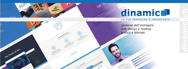 dinamic - web design / grafica / stampa - dinamic solution sagl rivera ticino - Lugano