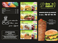 Menu / carte de Özis Imbiss à Unterreichenbach