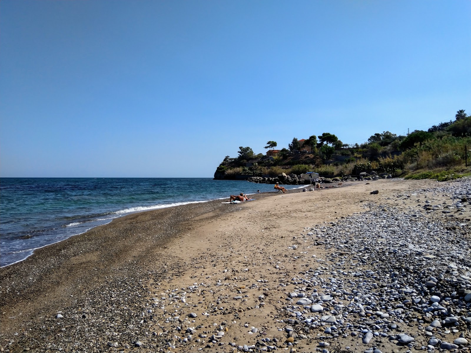 Foto af Spiaggia Pietra Piatta med lige kyst