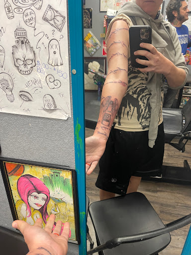 Explore trippie redd tattoo ideas, creative tattoo ideas in San Antonio, available at Twisted Tattoo