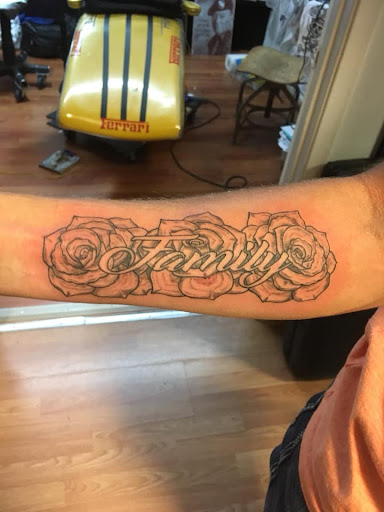 Explore black lab tattoo ideas, creative tattoo ideas in Jonesboro, available at Immortal Ink