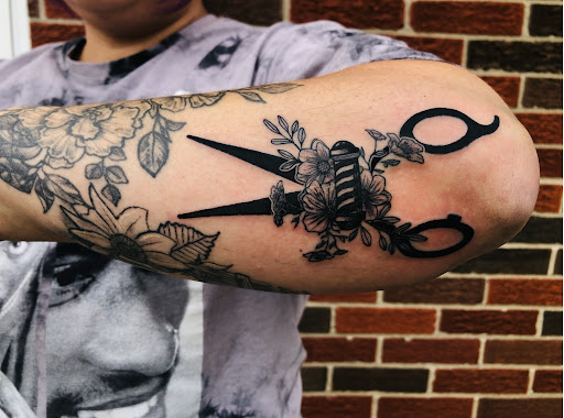 Explore brave tattoo ideas, creative tattoo ideas in North Tonawanda, available at Dark Side Ink Tattoo Studio